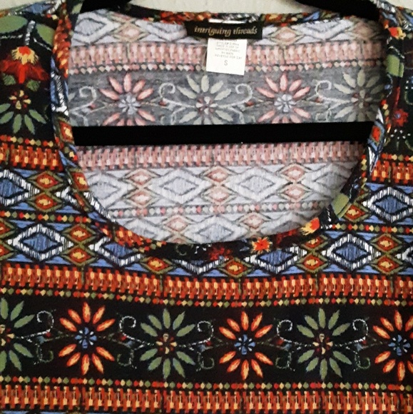 Boho Stretchy Bell Cuff Dress - Picture 3 of 6